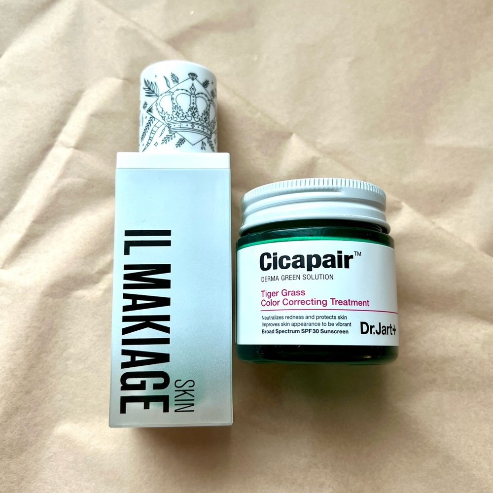 New! Calming Rosacea Anti-Redness Skincare Bundle Il Makiage Dr Jart Cicapair
